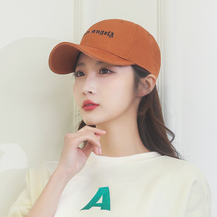 Zhen Yue Qi Spring and Autumn New Cotton Embroidered Baseball Cap Men's and Women's Couple Korean Sandwich Hat Brim Cap