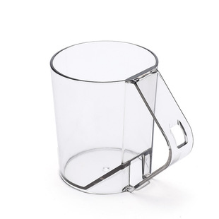 Invertible Toothbrush Mouthwash Cup with Custom Logo and Handle, Couple Family Inverted Anti-Tartar Wash Cup
