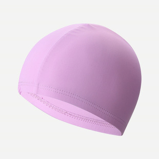 Swimming Cap Men's and Women's Waterproof Head-up Long Hair Special Ear Protection Children's Swimming Hat Comfortable Cloth Cap suit