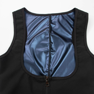 European and American Women's Cross-border Sweat Clothing Vest Body Shaping Clothing Sauna Body Shaping Clothing Amazon Fitness Abdominal Shest