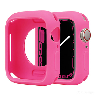 Применимо Apple, корпус для часов apple watch9 поколения/S10 Универсальный силиконовый чехол для конфет Защитный чехол для полупакета
