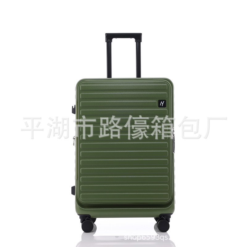 New Extended Suitcase for Men and Women 20inch Multifunctional Open-Top Trolley Case Large Capacity Travel Suitcase Password Box