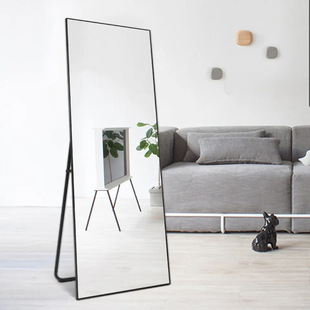 BOLENins wind dressing mirror home clothing store fitting bracket wall hanging explosion-proof full body floor mirror wholesale