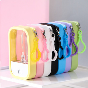 Factory spot Apple perfume card spray bottle square oral spray bottle cosmetic portable split bottle