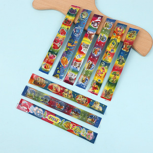 Children's patting ruler bracelet patting circle multi-pattern magic toy ruler. Memory spring