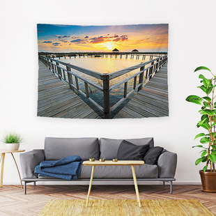 Background Cloth ins Hanging Cloth Tapestry Photo to Picture Bedroom Bedside Wall Cloth Painting Internet Celebrity Pattern Wall Dormitory Decoration