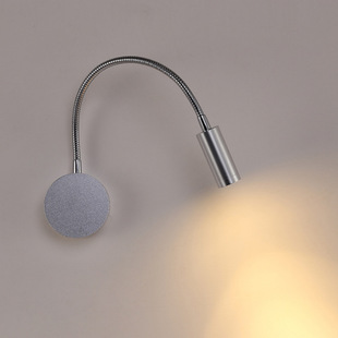 LED hose spotlight 1W3W open-mounted bedside reading lamp elbow picture lamp mirror headlight TV background wall wall lamp