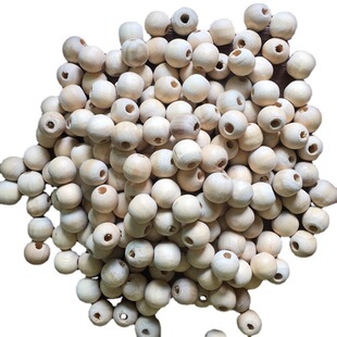 Camphor wood ball diameter 1.8cm7mm large hole can be threaded camphor wood beads anti-insect mothproof anti-moisture mildew factory direct sales