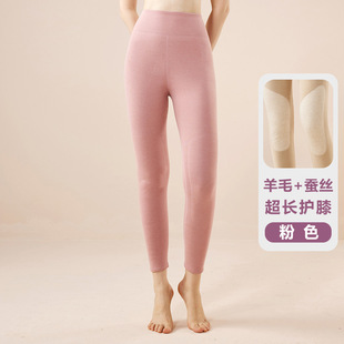 Snow Zhongfei ladies warm pants double knee pads autumn and winter abdominal body shaping warm high waist pants leggings wholesale