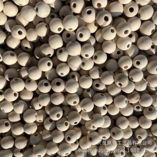 Factory wholesale spot defective polishing beads special round wood beads clearance flawed polishing beads direct supply