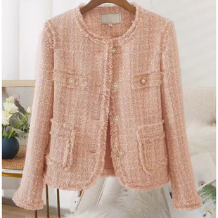 Early Autumn Tassel Chanel Short All-match Coat Styish Little Man Elegant Top Chanel Style Coat