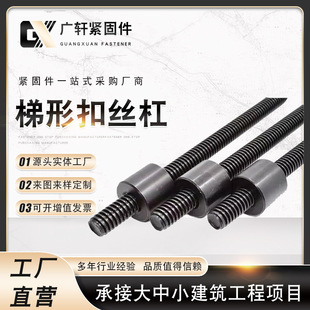 Spot supply ladder buckle Bolt GB T-shaped full buckle wire carbon steel template factory oxidation Black