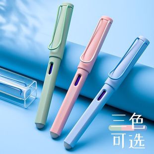 Hot Erasable Pen Erasable Pen Pen for Primary School Students Special Third Grade Practice Black Blue Ink Sac Erasable Pen