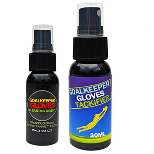 Goalkeeper gloves tackifier spray goalkeeper table tennis tackifier cleaner leather latex tackifier cleaner