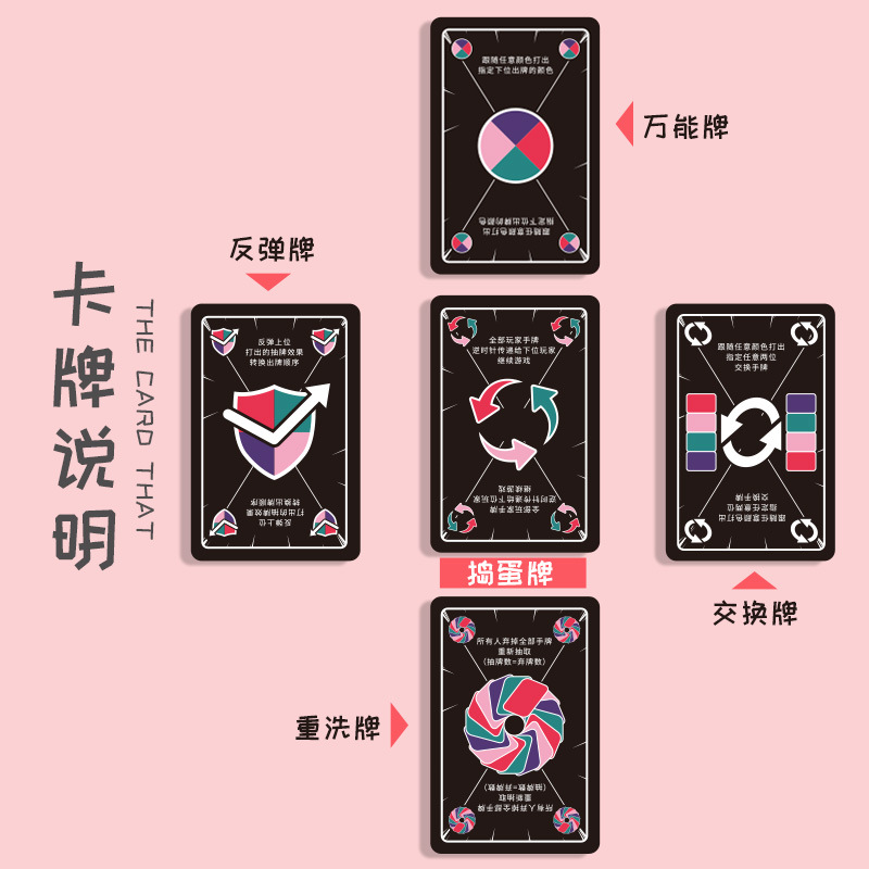 Genuine Wono Card Table Game Classic Black Gold Uno Uno Card Multiplayer Leisure Party Card Board Game