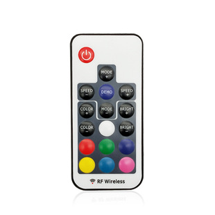 USB беспроводной RF контроллер 17 keys RGB контроллер светодиодный Красочный 5V беспроводной мини 17 keys RF контроллер