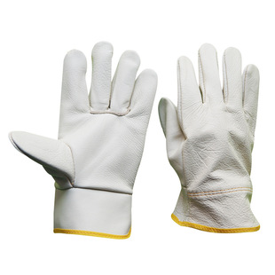 Welder gloves head layer cowhide driver gloves short full leather welding gloves labor protection gloves manufacturers wholesale