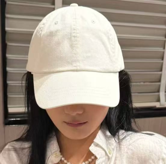 사전 판매 버전 대외 무역 RL 코튼 러프 포니 야구 모자 카우보이 모자 남성과 여성을위한 피크 캡 같은 스타일 커플 말 마크