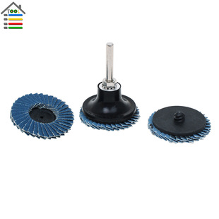 Wholesale 2 inch 3 inch torque disc cloth wheel hundred impeller button type rotating screw nut accessories set