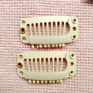 Supply 9 tooth fierce steel hairpin wig clip DIY hair and hair tool wig accessories