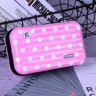 New 7inch Hard Shell Waterproof Cosmetic Bag Crossbody Travel Large Capacity Women's Small Portable Storage Bag Portable Outing