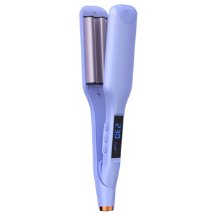 New Korean-style egg roll head curling iron water ripple small wave corn anti-scalding splint LCD lazy curling iron