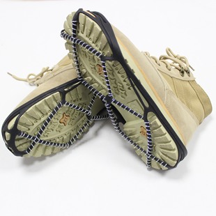 Factory Wholesale Snow Non-slip Shoe Cover High Pull Ice and Snow Simple Climbing Protective Silicone Spring Crampons
