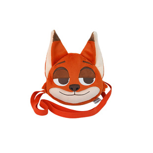 Cross-border Cute Rabbit Fox Crossbody Backpack Cartoon Steele Shoulder Backpack Minnie Canvas Bag in stock Wholesale