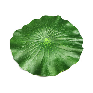 PU simulation lotus leaf fish tank pond decoration foam EAV lotus water drift shooting performance props factory wholesale