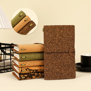 Coffee grounds hand ledger environmentally friendly biodegradable cork notebook business gifts event meeting gift customization