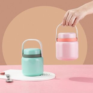Factory Direct supply high-looking stainless steel 316 bird's nest silver ear braised beaker portable office worker smoldering jar