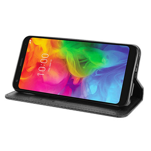 LG Q7 Чехол для мобильного телефона Q7 Alpha кожаный чехол для мобильного телефона Магнитный всасывающий флип LG Q7 + защитный чехол держатель для карт Q7a чехол