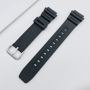 For Cassie AE-1200 1300 F-108 W-216h w-800h resin rubber strap 18mm Black
