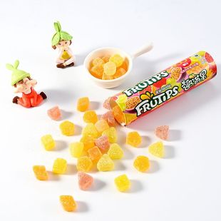 Xu Fuji fun fruit candy gum juice 60 soft candy snack casual black gallon fruit