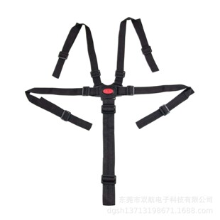 Dongguan in stock factory wholesale five-point safety belt car safety strap children safety seat strap