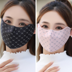 Mask Women's Autumn and Winter Cold-proof Warm-keeping High-value Pure Cotton Eye-protecting Corner Face-protecting Mask Men's Fashionable Taobao Daifa