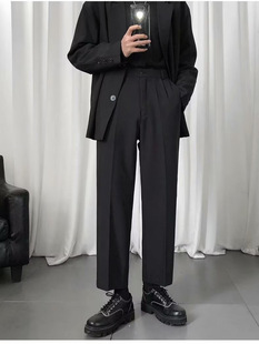 Spring and Summer Light Mature Wind Harlan Pants Thin Ice Silk Slimming Nip Pants Radish Suit Casual Pants