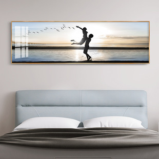 Bedroom Bedside Decoration Painting Nordic Banner Hotel Modern Simple Hanging Painting Living Room Room Sofa