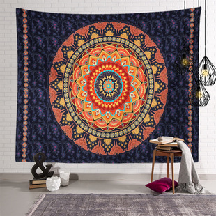 AliExpress Hot Selling Tapestries Mandala Background Cloth Wall Tapestry Vintage Hanging Mandala Tablecloth Decorative Cloth Painting