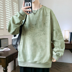 Sweatshirt Men's Autum American Retro Design Niche Ins High Street Fashion Brand Loose Casual Jacket