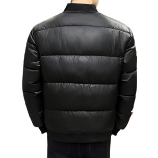 2024 autumn and winter new men's cotton-padded jacket autumn and winter short cotton-padded coat coat baseball collar extremely cold warm 1029