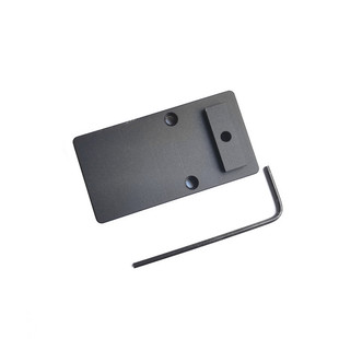Металлический красный точечный монтажный лист Glock 17 19 20 22 26 42 43 RMR SRO Sentry трансграничный