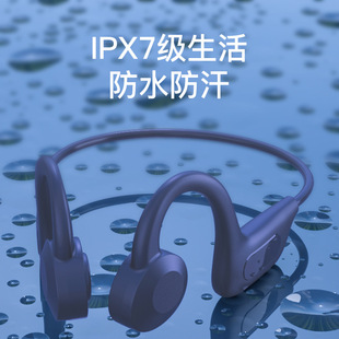Поколение взрывов черная технология костной проводимости Bluetooth-гарнитура беспроводная Ушная подвесная Спортивная гарнитура Huaqiang North оптом