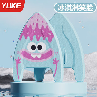 New Back Floating Children's Cartoon Practice Swimming Water Board A Board Beginners Learn Swimming Auxiliary Equipment Floating Board