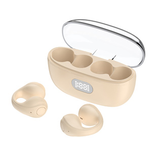 New T18/T18PLUS new transparent warehouse Bluetooth headset non-in-ear conduction clip ear Sports Headset