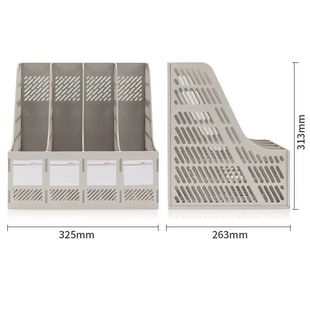 Deli document management rack 9848 quadruple document frame data rack file column file rack office supplies wholesale