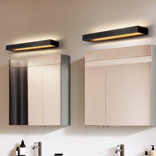 Nordic Minimalist Mirror Front Light Led Bathroom Toilet Mirror Light Dressing Table Post Modern Simple Toilet Wall Light