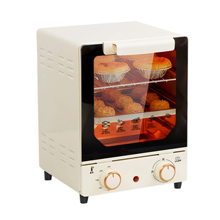 Electric oven household multifunctional baking small double-layer automatic 15L mini oven gift wholesale manufacturers