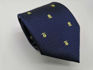 Tie men's formal wear business bridegroom wedding striped tie easy to pull knot-free convenient zipper lazy tie