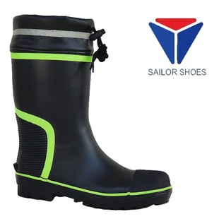 Anti-smashing Water Washing Car Special Sliding Rain Shoes Boots Rubber Labor Protection All-match New genuine goods High Heel Light Oil Korean Style for Men and Women